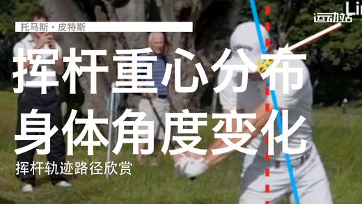 托马斯·皮特斯｜挥杆重心分布、身体角度变化、挥杆轨迹路径欣赏 商品图0