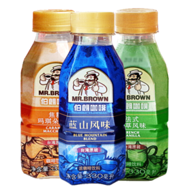 台湾伯朗咖啡法式香草味330ml