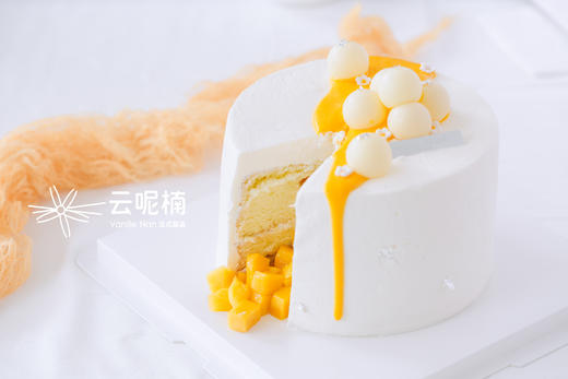 仲夏（微加高）芒果夹心奶油蛋糕 商品图0