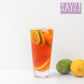香水柠檬冰茶
