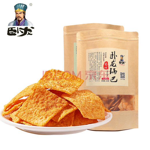 卧龙锅巴五香味400g 商品图1