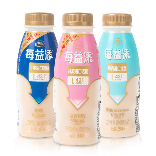 伊利每益添活性乳酸菌饮品（多种口味）350ml 商品图0