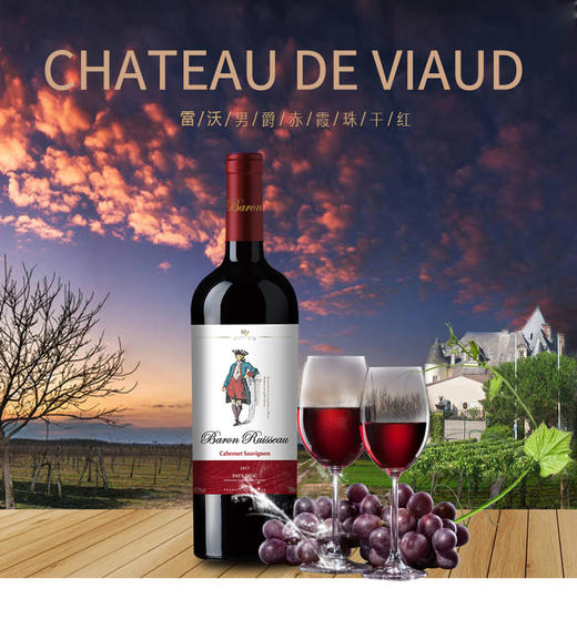 雷沃男爵赤霞珠干红葡萄酒750ml 商品图2