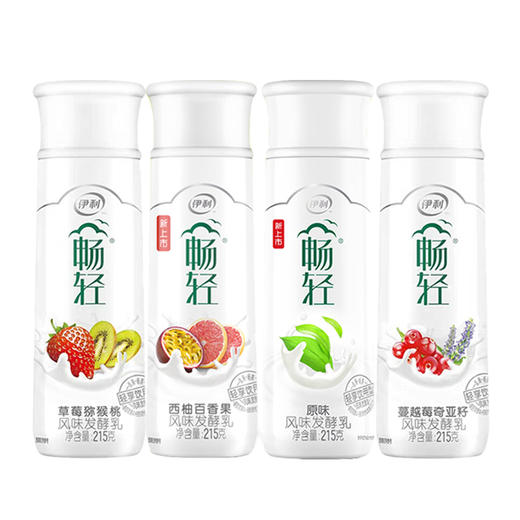 伊利畅轻PET瓶早餐乳品（多种口味）215g 商品图0