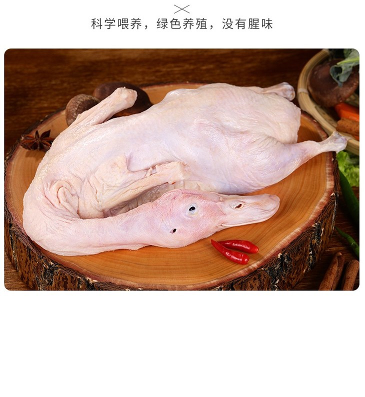 本地靓鸭,靓鹅,农家土鸭 土鹅 当天现杀(约6-7斤)