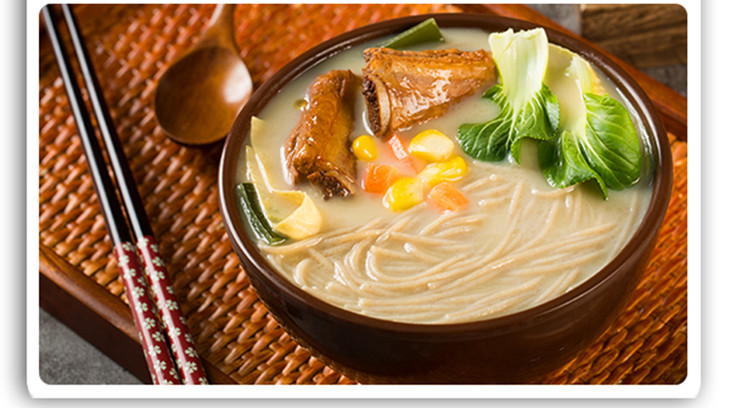 蒙清燕麦面豚骨高汤莜面速食面(免煮)