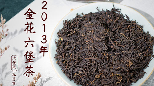 六堡聚私房茶 2013年金花六堡茶 商品图0