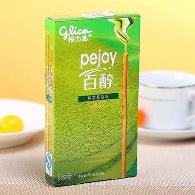 格力高百醇抹茶慕斯味注心饼干48g 商品图1