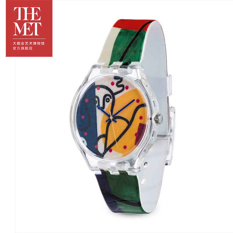 大都会艺术博物馆美国进口莱热的潜水者休闲腕表时尚简约气质手表