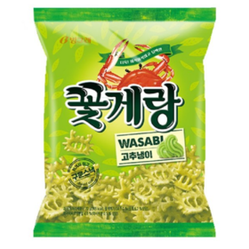 【中文】宾格瑞 花蟹酥芥末味70g  