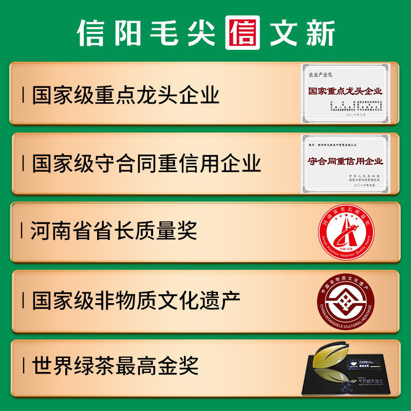 文新信阳红中原一号红茶48g - 文新信阳毛尖