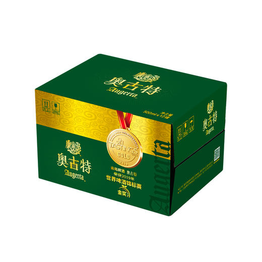 青岛啤酒 奥古特500ml*12听  整箱包邮（新老包装混发） 商品图1