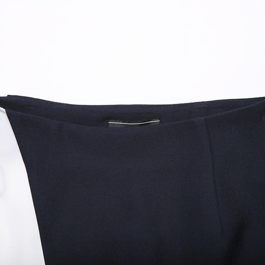 EITIE女装夏装通勤简约收腰拼色百搭包臀半裙短裙女3906616 商品图2