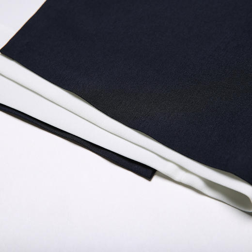 EITIE女装夏装通勤简约收腰拼色百搭包臀半裙短裙女3906616 商品图4