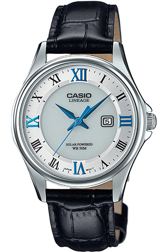 【时计廊】卡西欧手表男表商务真皮防水石英表lis-s100l-7a