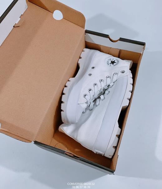 匡威converse chunk taylor all star lugged休闲时尚百搭增高小白鞋