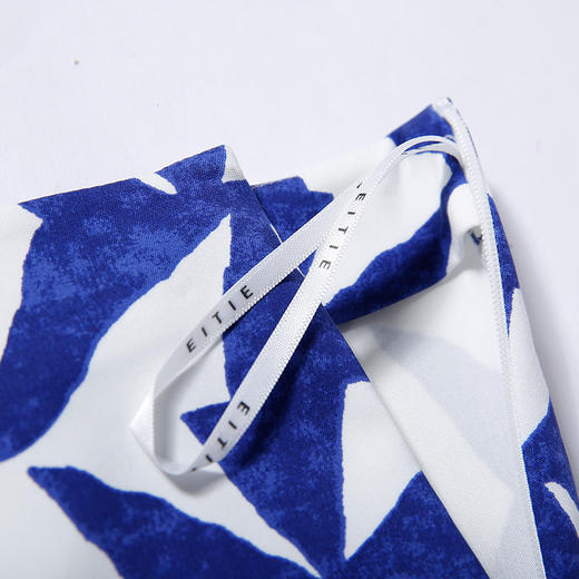 EITIE爱特爱夏季简约复古高腰拼色时尚百搭半身裙包臀裙女超短裙5106822 商品图4