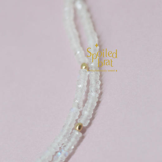 spoiledbrat jewelry别针系列手链 珍珠 月光石 商品图4
