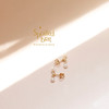 spoiledbrat jewelry珍珠小哑铃耳钉-对称 商品缩略图2