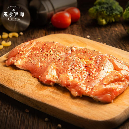 爱心团购万家佰顺黑椒脆皮鸡扒