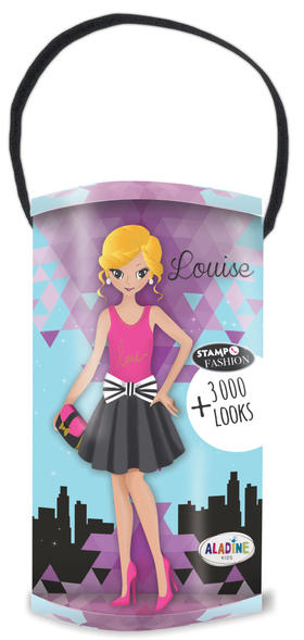 【法国Aladine】时尚印章套装-摩登女郎出街装