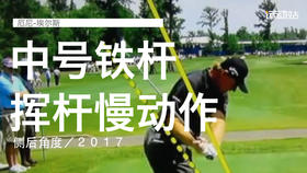 厄尼-诶尔斯｜中号铁挥杆慢动作／侧后角度／２０１７