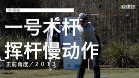 李-简森｜一号木挥杆慢动作／正前角度／２０１３