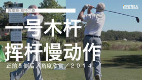 库蒂斯-斯特兰奇｜一号木挥杆慢动作／正前＆侧后／角度欣赏／２０１４