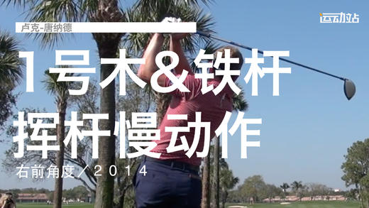卢克-唐纳德｜一号木＆铁杆／挥杆慢动作／右前角度／２０１４ 商品图0