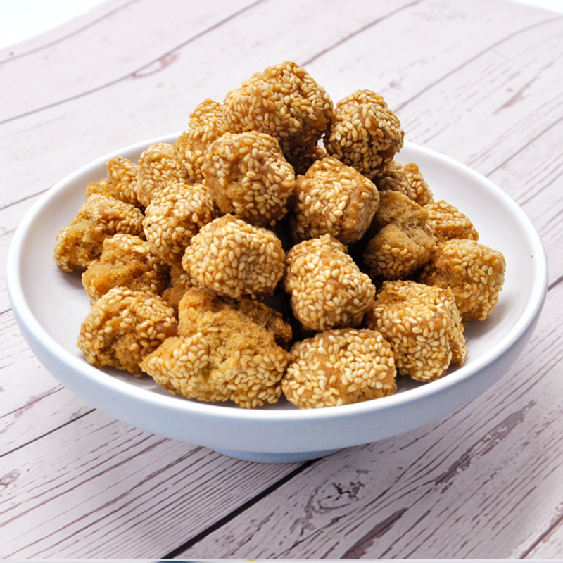 【恋恋糕点】开口笑500g装 （散装称重）