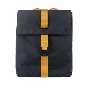 未行原创潮品防水变装折叠休闲包-炭素黑M                Tide Square Backpack