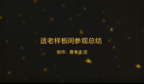 适老样板间参观总结（三）