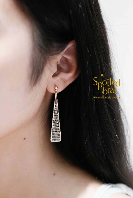 SpoiledBrat Jewelry塔型斜长石耳钉 商品图6
