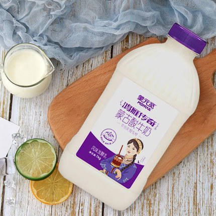 蒙元宽蒙古酸奶1kg 商品图0