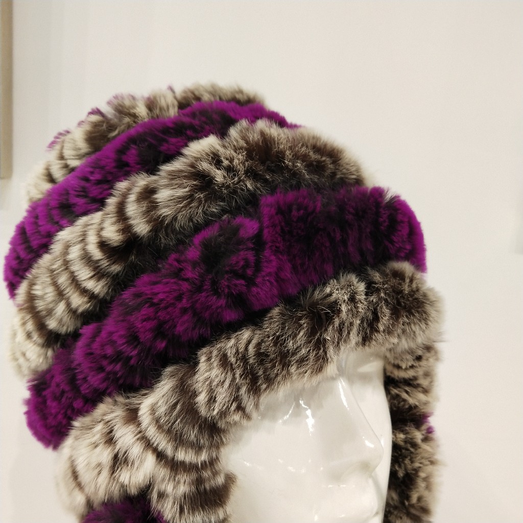 奥林新款獭兔毛帽子 a17-41