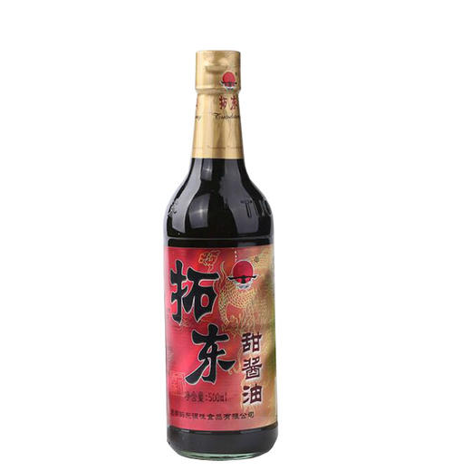 云南特产昆明拓东甜酱油500ml瓶装酿造 凉拌米线卤菜厨房调味品 商品图0