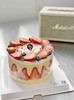 草莓🍓蛋糕。松软的原味蛋糕，夹心部分由草莓卡仕达酱➕动物奶油➕酸甜树莓果肉果冻➕新鲜草莓，因为超级好吃一定要选大一号哦 商品缩略图6