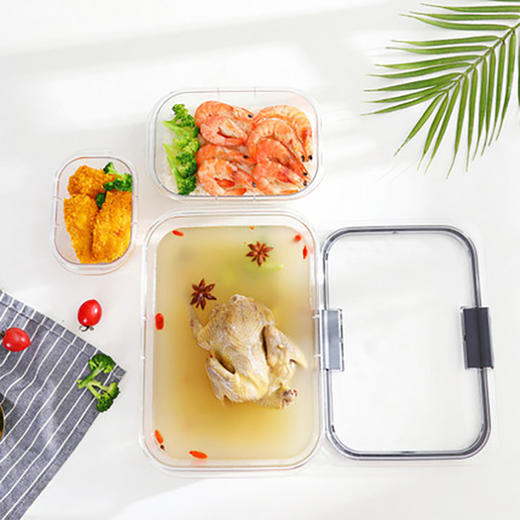 sistemaBrilliance 防漏矩形保鲜盒 商品图2