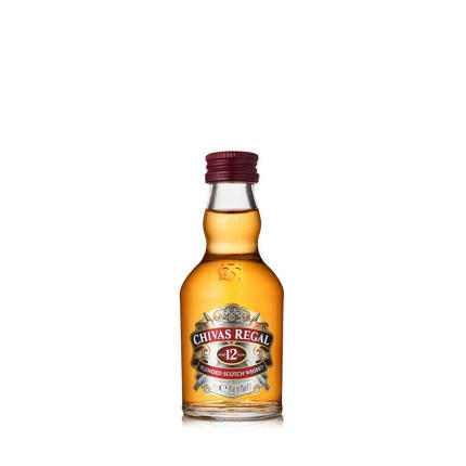 芝华士12年调和苏格兰威士忌50ml小酒版 商品图0