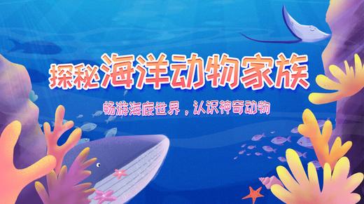 探秘海洋动物家族-畅游海底世界，认识神奇动物 商品图0