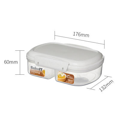 Bake It 小号分格配料保鲜盒 商品图0