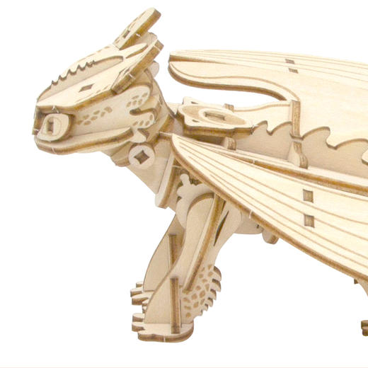 【GREENTEAM】3D木拼图- 驯龙 商品图2