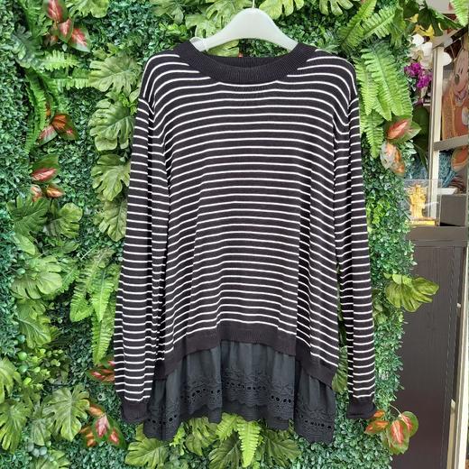 上女条纹针织3072 商品图1