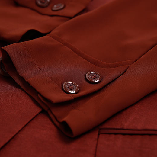 EITIE爱特爱秋冬新款修身显瘦女士小西装单排扣商务短外套3903617 商品图4