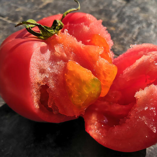 若谷的餐桌 自然熟成沙瓤水果番茄 4.5斤包邮 基地直发 商品图2