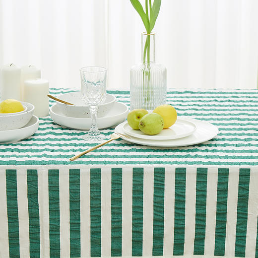 阳春小镇美式桌旗北欧现代简约茶几装饰布五斗柜桌旗欧式茶几桌旗 商品图1