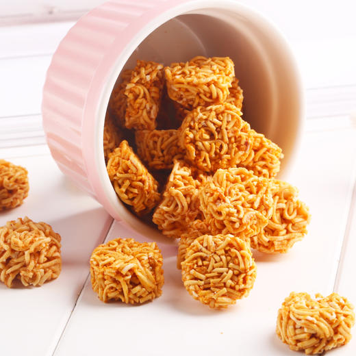 【满299减210】百草味拉面丸子50g火鸡味麻辣味墨西哥牛肉风味Q萌小巧 满口爆香 商品图5