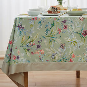 阳春小镇桌布田园餐桌布长方形家用茶几桌布布艺棉布桌布书桌ins