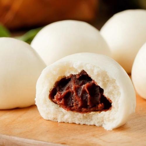 金益品豆沙包,莲蓉包,荷花包,叉烧包1包(12个)