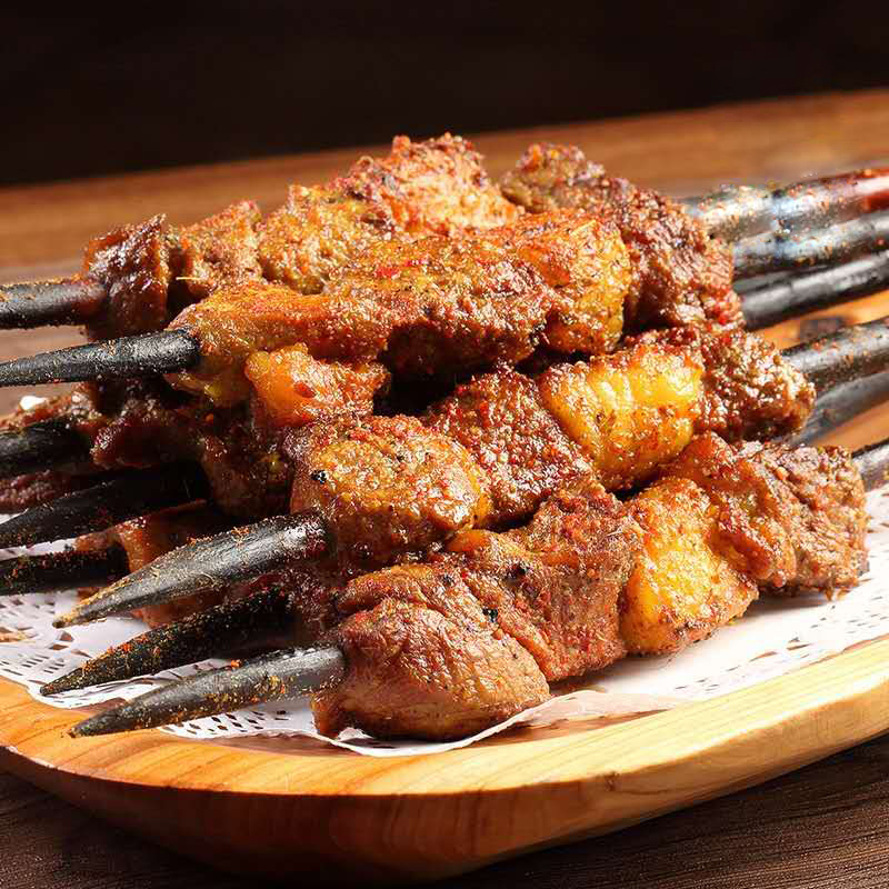 【72小时发货】新疆红柳罗布羊肉串人生一串烤肉羊肉串红柳枝羊肉串
